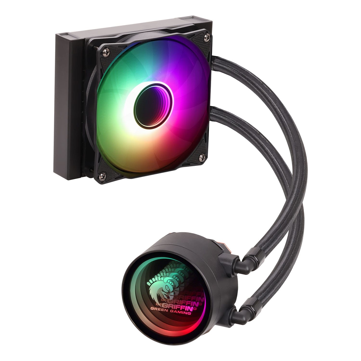 خنک کننده پردازنده آبی GLACIER 120 ECO-ARGB - Image 2