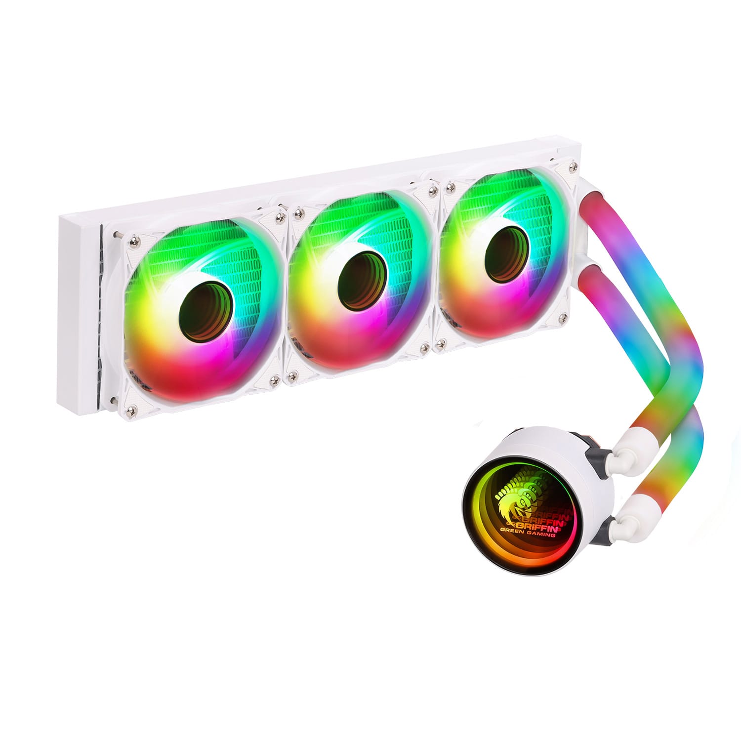 خنک کننده پردازنده آبی GLACIER 360 STREAM ARGB - Image 2